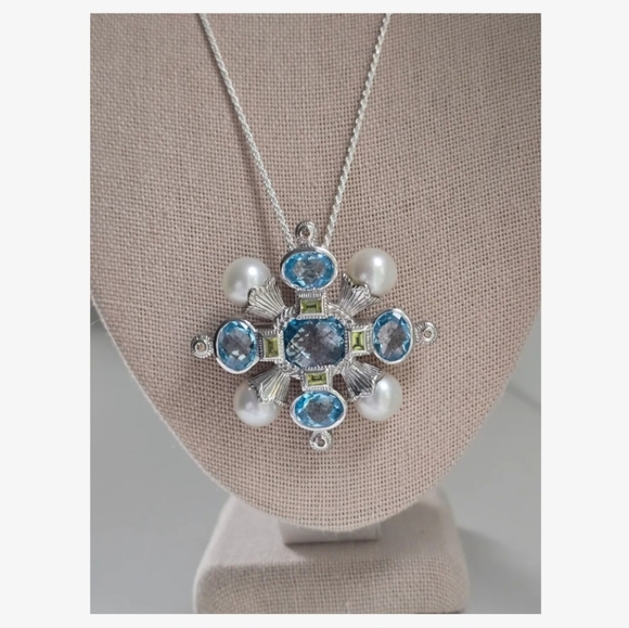 Judith Ripka Pendant/Brooch - Picture 6 of 7